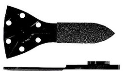 Lamela de slefuit, plata -Delta-