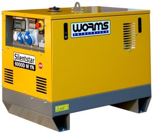 Generator diesel monofazat cu automatizare[max 6kVA] SILENTSTAR 6000 D ― UNELTE STORE - Magazin Online