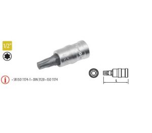 Capete chei tubulare cu bit locaş Torx 1/2” TX30 ― UNELTE STORE - Magazin Online